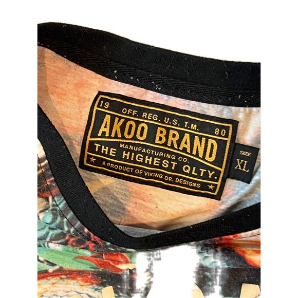 AKOO Venomous Nature T-Shirt Mens XL - Picture 3 of 3